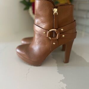 Gianni Bini Caramel Heeled Boots